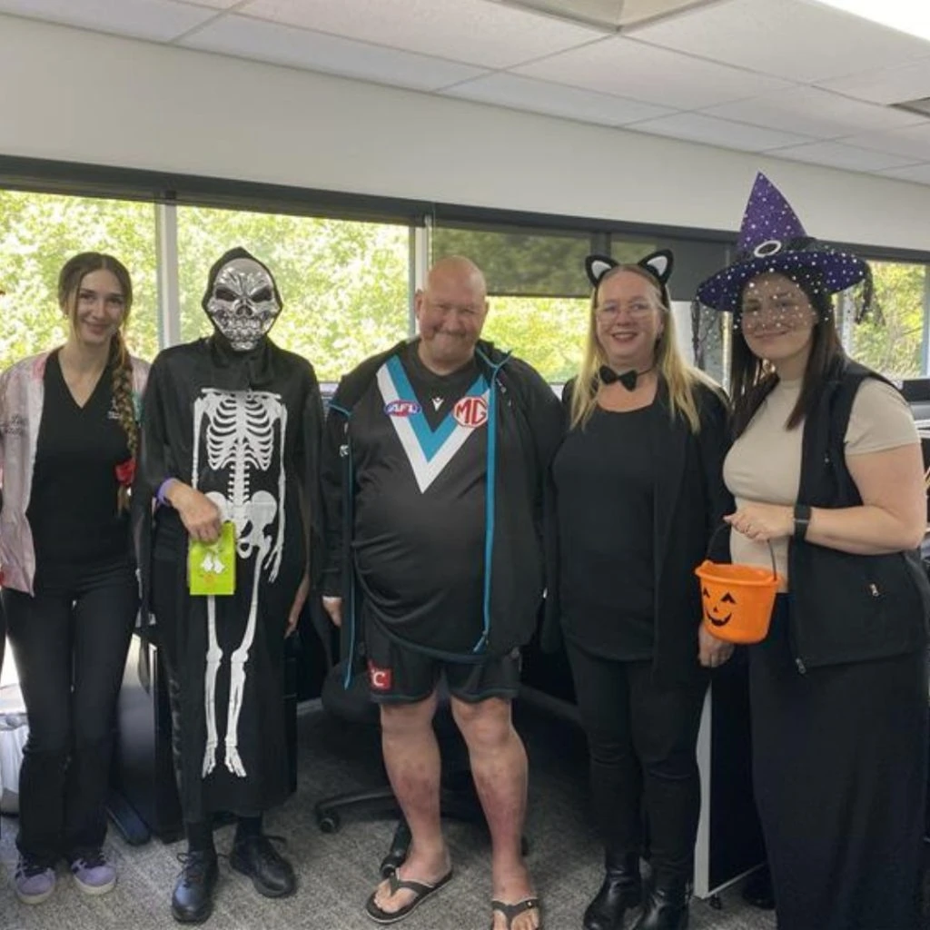 Halloween event photos Enhanced Lifestyles Head Office in Hindmarsh