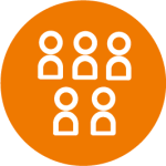 Membership icon orange